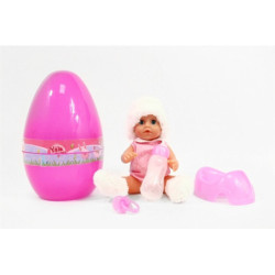 Lalka 25cm zestaw z nocnikiem w jaju YL1886K 09011