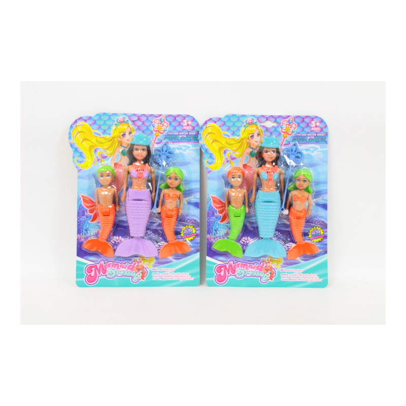 Lalki Syrenki 3 szt/blister G6611 84231