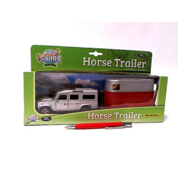 Land Rover z przyczepą konie 521712 77409