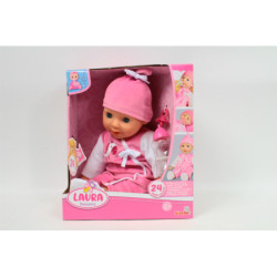 Laura gaworząca 38cm 514-0489