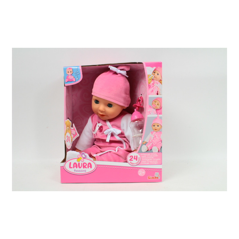 Laura gaworząca 38cm 514-0489