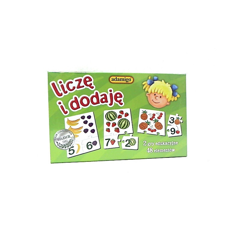 Liczę i dodaję - układanka edukacyjna 06748