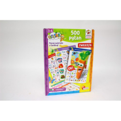 Lisciani Carotina 500pytań Zwierzęta 01559