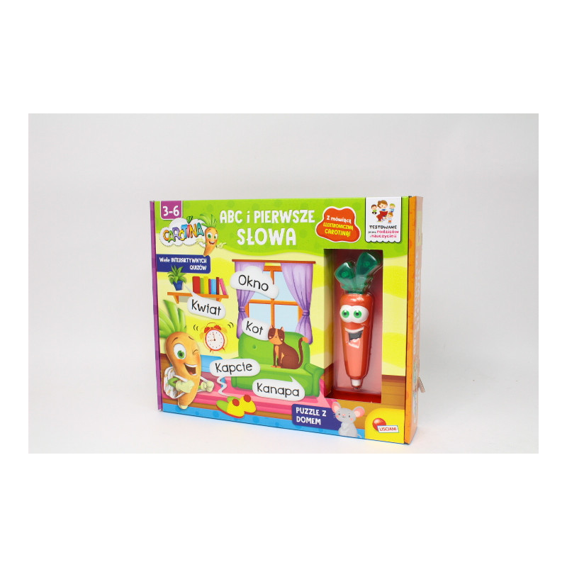 Lisciani Carotina ABC i pierwsze sło.PL92659 93960