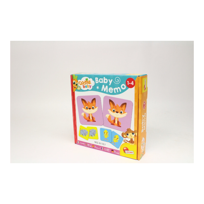 Lisciani Carotina Baby Memo Zwierzęta 80052