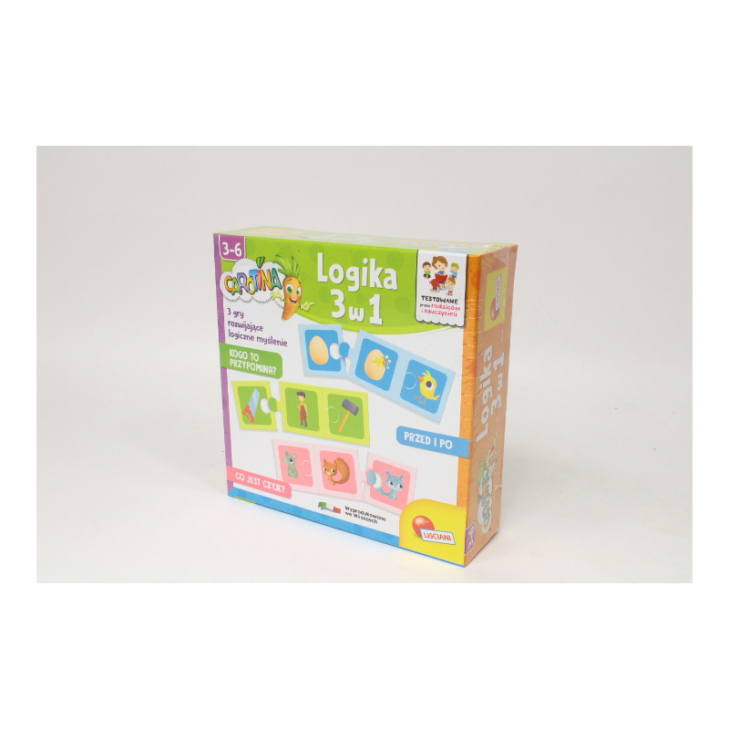 Lisciani Carotina Logika 3w1 PL87488 89253