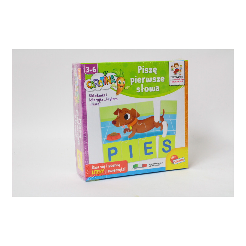 Lisciani Carotina Piszę pierwsze słowa 89260