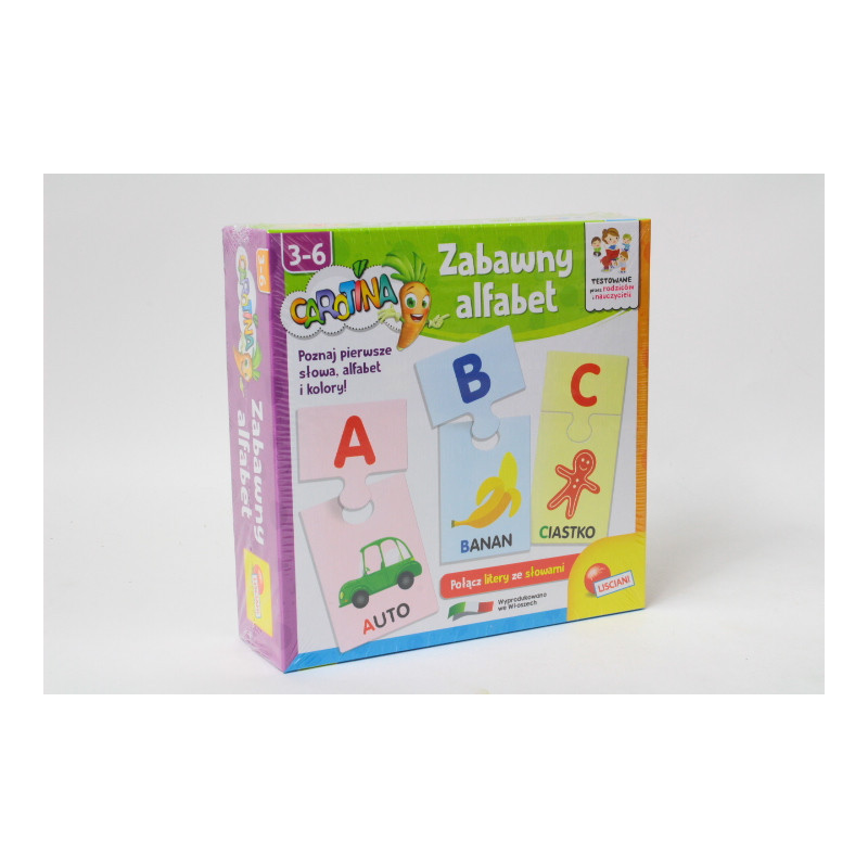 Lisciani Carotina Zabawny alfabet PL87464 88997