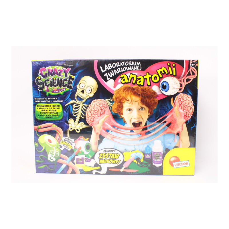 Lisciani Crazy Science Labor.zwar.anatomii 87099