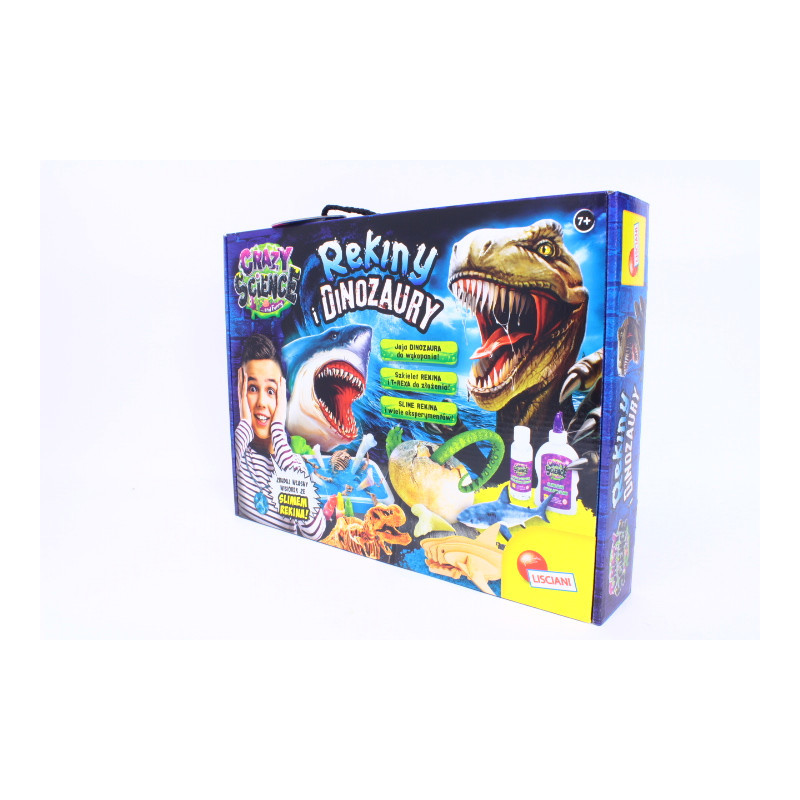 Lisciani CrazyScience Rekiny i dinozaury 01528