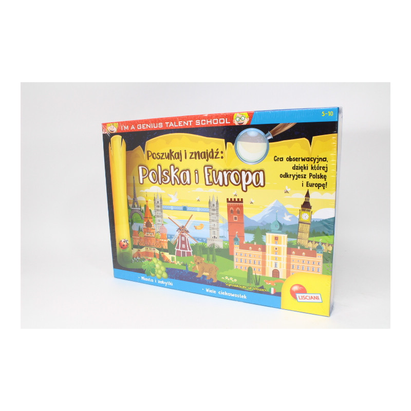 Lisciani I_m a genius Poszuk..Polska-Europa 94059