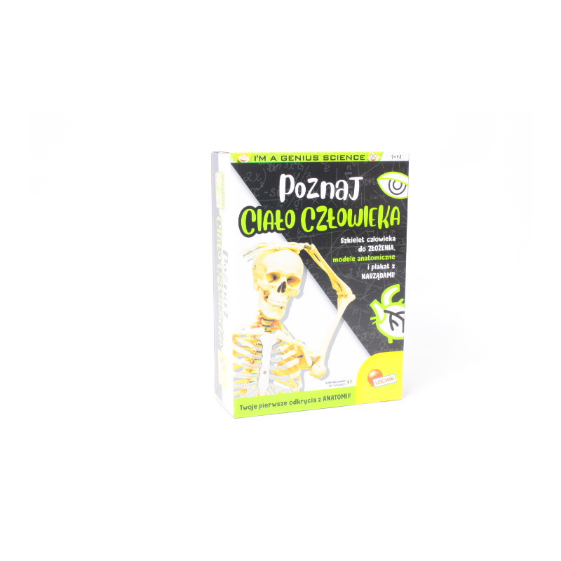 Lisciani I_m a genius Poznaj ciało człowieka 01474