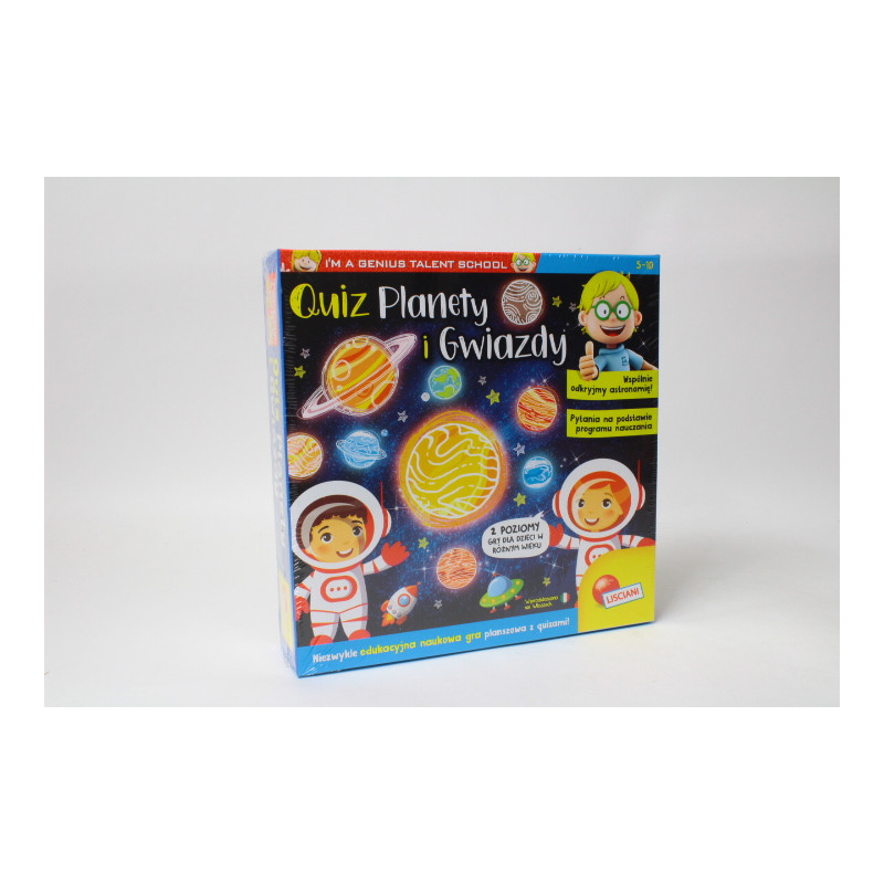 Lisciani I_m a genius Quiz planety i gwiazdy 94042