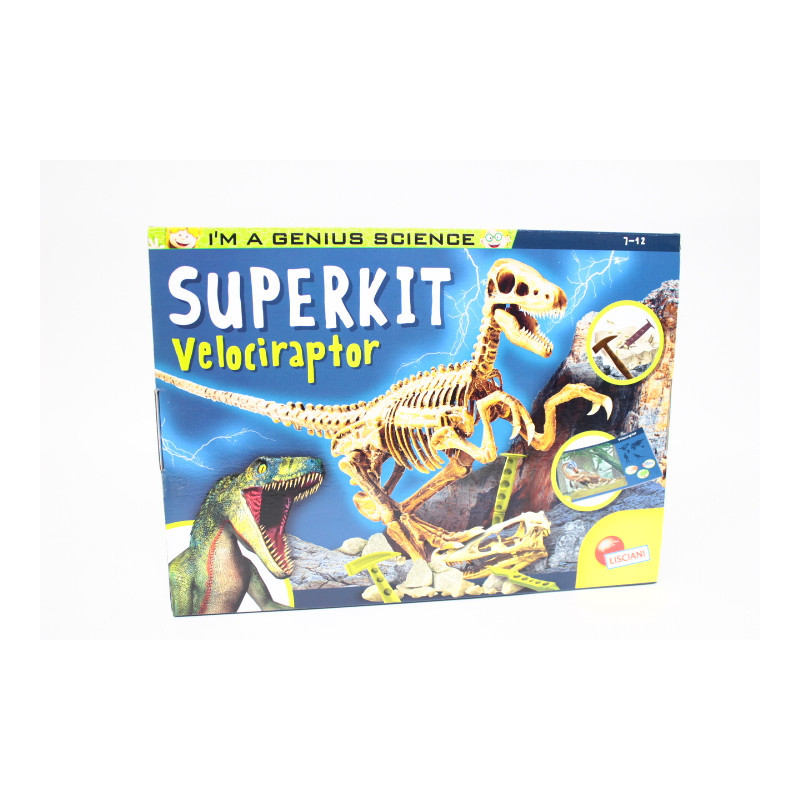Lisciani I_m a genius Super Kit Velocirapt 80632