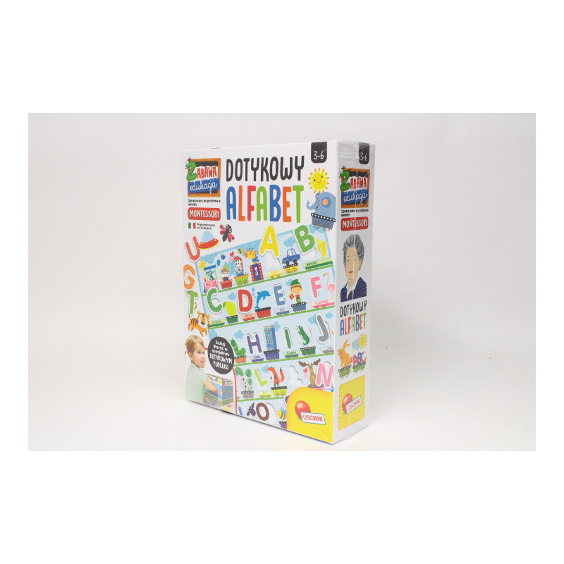 Lisciani Montessori Dotykowy Alfabet PL72446 86979