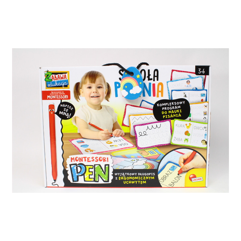 Lisciani Montessori Pen szkoła pisania PL97081