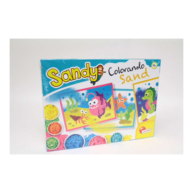 Lisciani Sandy Colorando! kolorow.piaskiem 97494