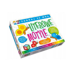 Literowe motyle- gra edukacyjna 00877