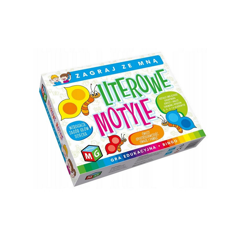 Literowe motyle- gra edukacyjna 00877