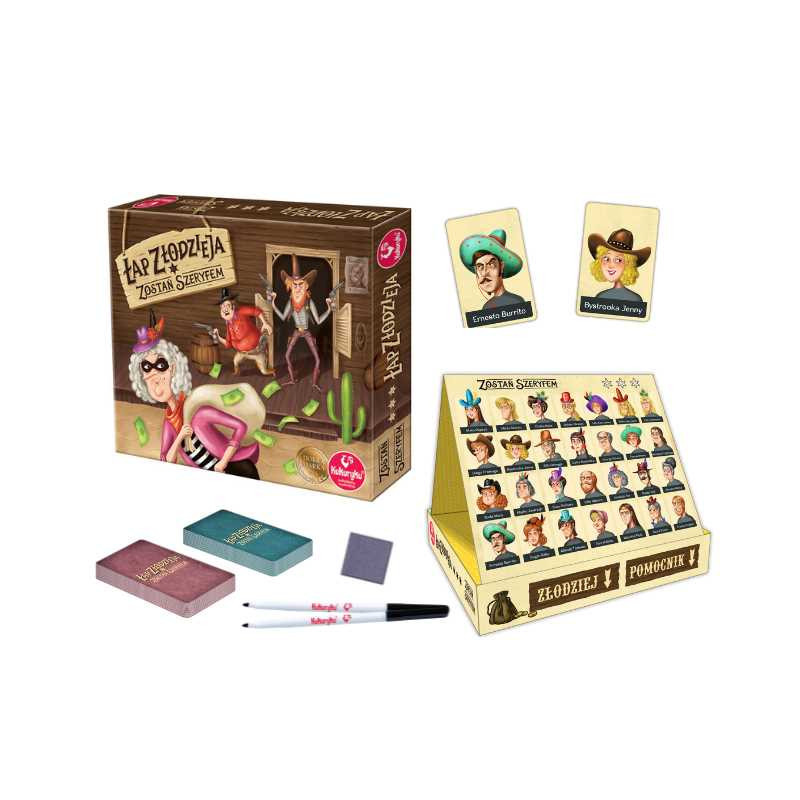 Łap Złodzieja - gra planszowa 63650