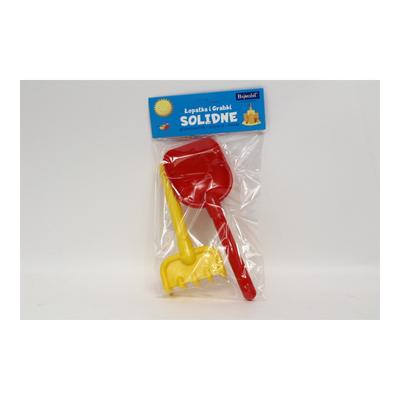 Łopatka i grabki solidne 07615