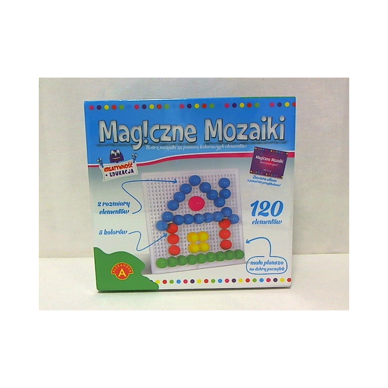 Magiczne mozaiki -kreatywność i edukacja 120 06612