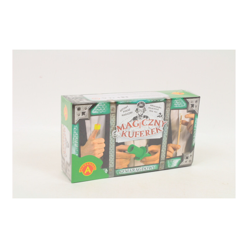Magiczne sztuczki mag.kuferek szmaragdowy 25798