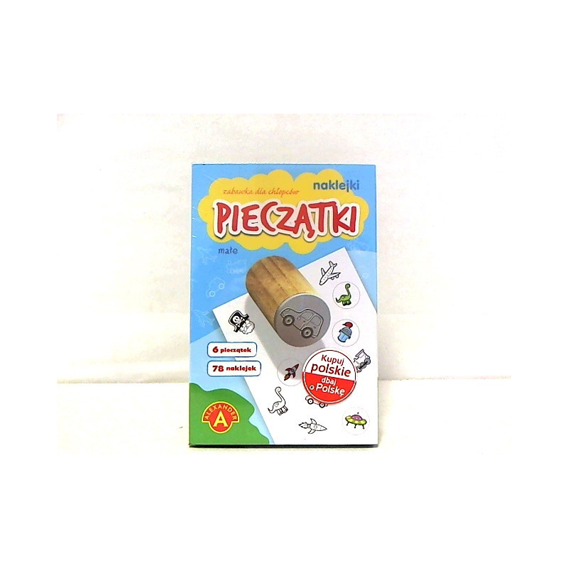Małe pieczątki i naklejki dla chłopców 18493