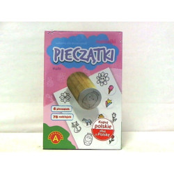 Małe pieczątki i naklejki dla dziewczynek 18509