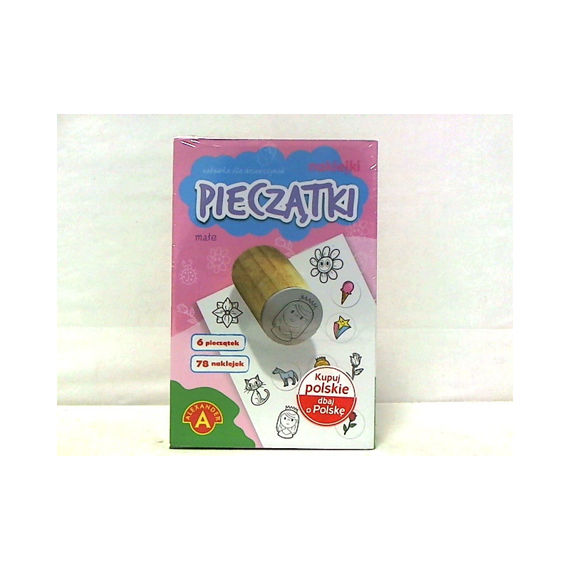 Małe pieczątki i naklejki dla dziewczynek 18509