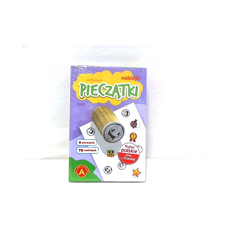 Małe pieczątki i naklejki motywacyjne 18516