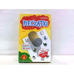 Małe pieczątki i naklejki ze zwierzątkami 18523