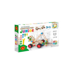 Mały konstruktor junior 3x1 forklift truck 28225