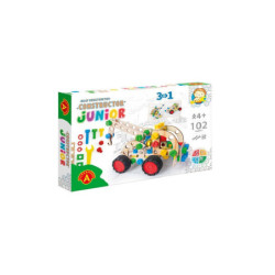 Mały konstruktor Junior 3x1 PullTruck 25880