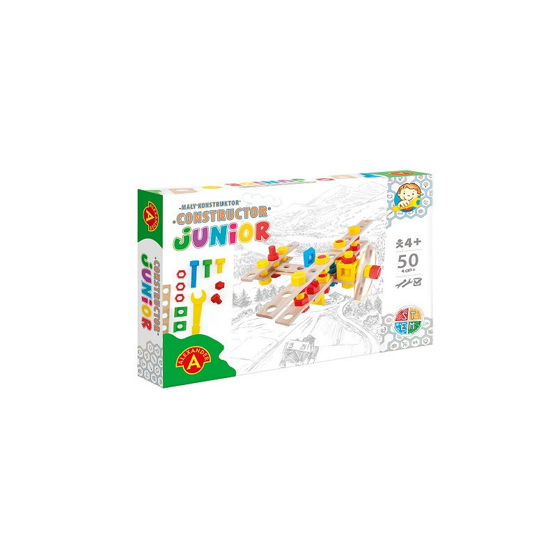 Mały konstruktor Junior Aeroplane 28195