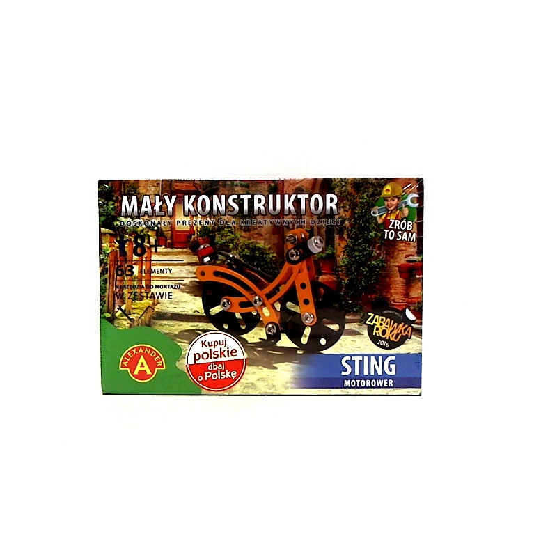 Mały konstruktor Sting motorower 15607