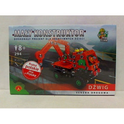 Mały konstruktor-służba drogowa dźwig 12095