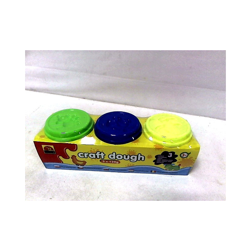 Masa plastyczna 3x140g tuby 02426 26262