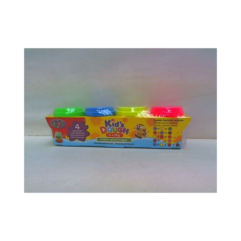 Masa plastyczna 4 tuby małe 43020 30208