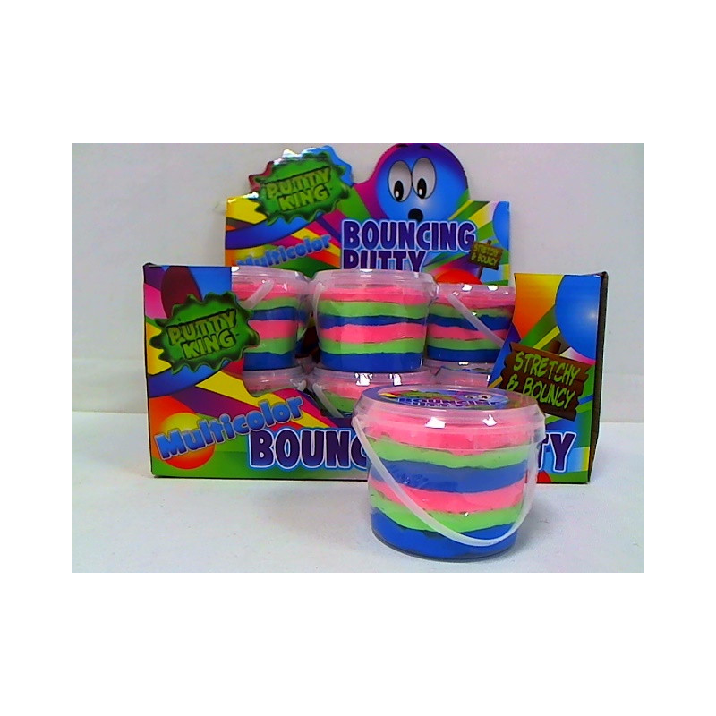 Masa plastyczna tęczowa 110gram 620727 61818