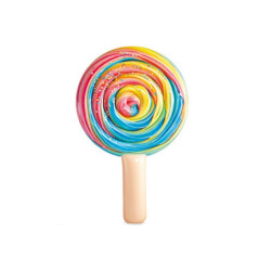 Materac dmuch.lód tęczowy 198X127X25 58754 22688