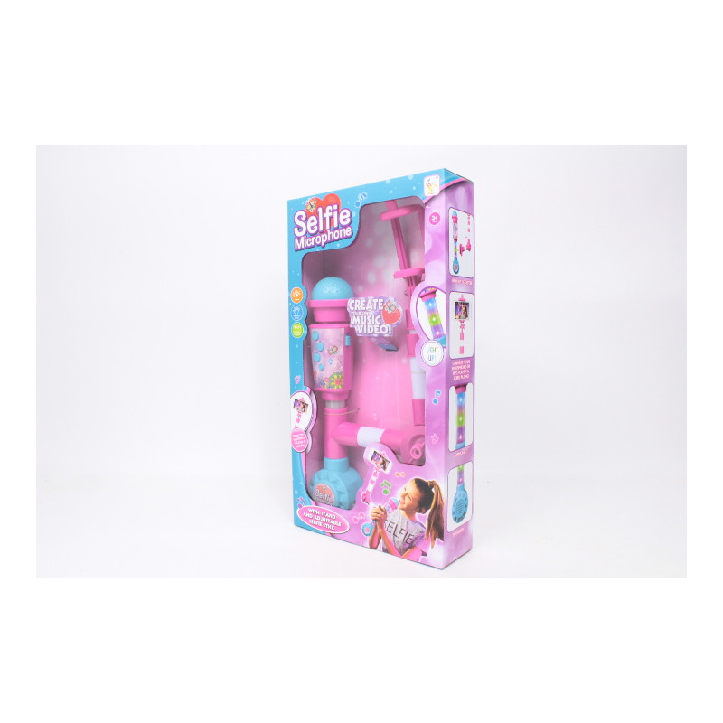 Mikrofon ze statywem d/sefie św/dźw HD-7760 12691