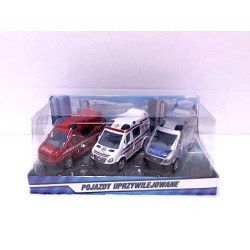 Mini Vany uprzywilejowane 8cm 3szt HKG069 93363