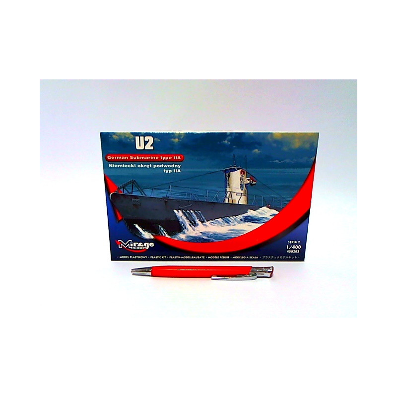 Mirage zest.d/sklej.U-Boot U-2 II A S02 400203