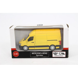 Model MercedesBenzSprinter 1:32 żółty B-948 29484