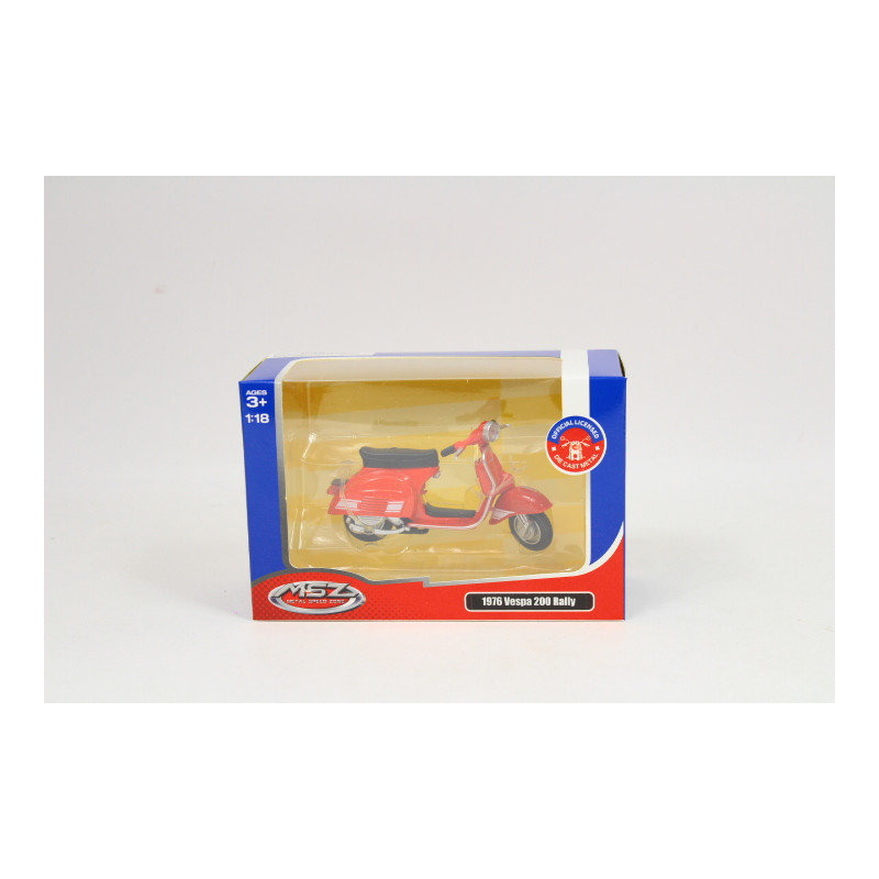 Model MSZ 1:18 1976 Vespa200Rally czer M-322 33228