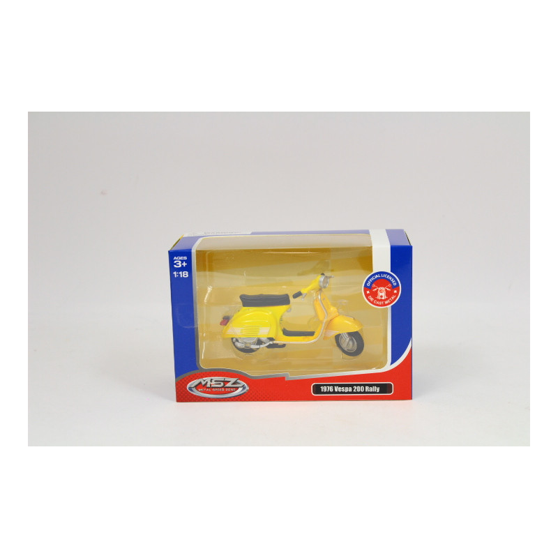 Model MSZ 1:18 1976 Vespa200Rally żół M-321 33211