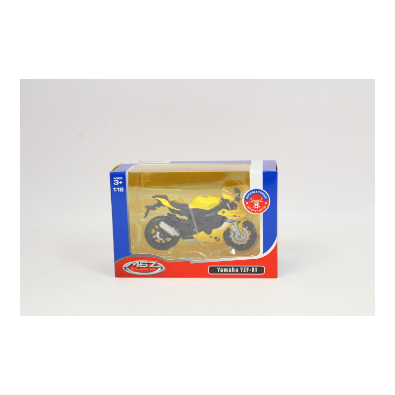 Model MSZ 1:18 Yamaha YZF-R1 żółty M-319 33198