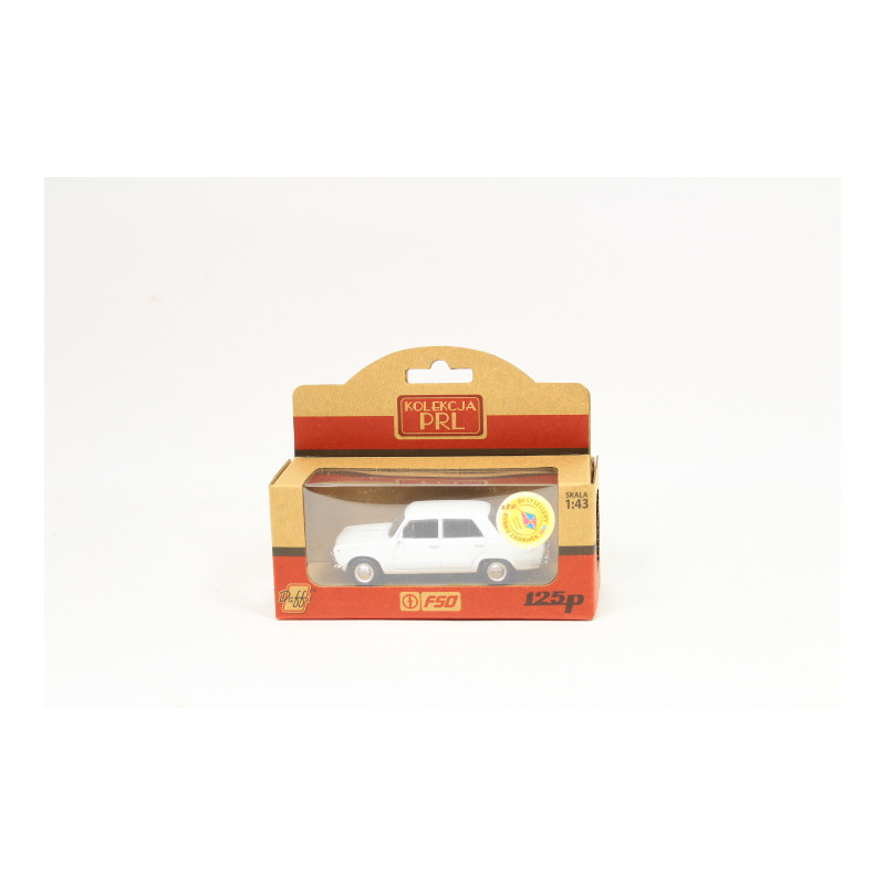 Model PRL Fiat 125p biały K-585 15859
