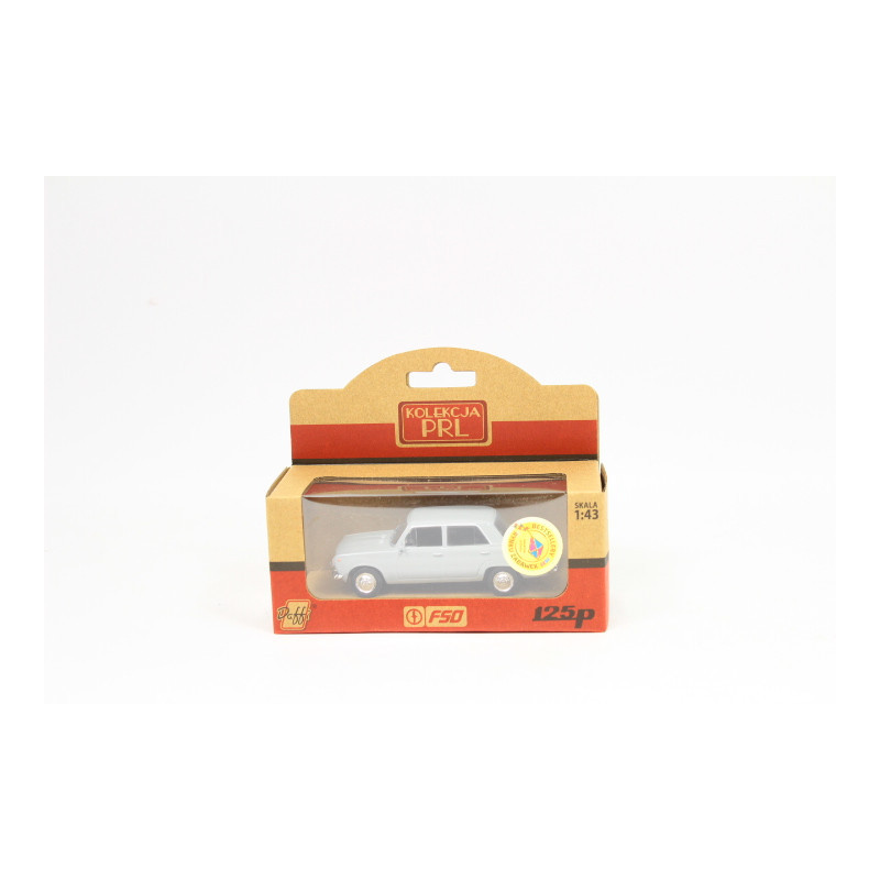 Model PRL Fiat 125p popielaty K-587 15873